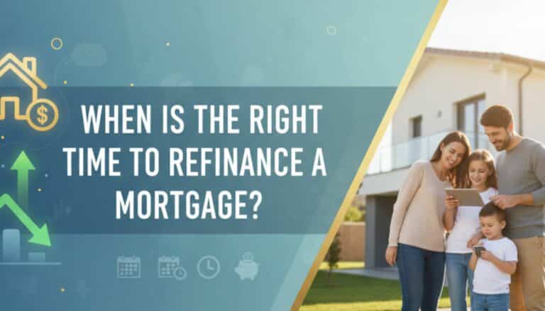 When Is the Right Time to Refinance A Mortgage