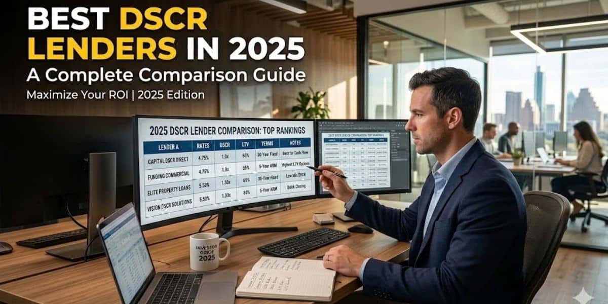 Best DSCR Lenders in 2025: A Complete Comparison Guide