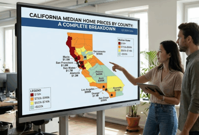 California Median Home Prices by County: A Complete Breakdown