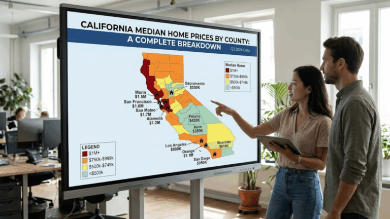 California Median Home Prices by County: A Complete Breakdown