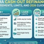 FHA Cash-Out Refinance: Requirements, Limits, and 2026 Guidelines