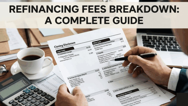 Refinancing Fees Breakdown: A Complete Guide