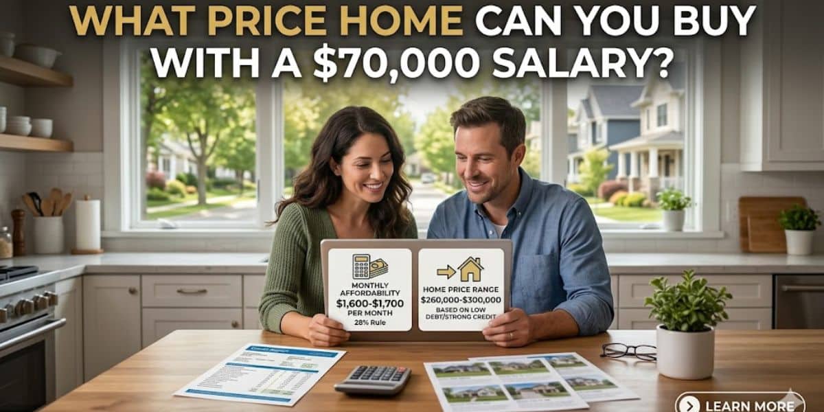 What Price Home Can You Buy With a $70,000 Salary