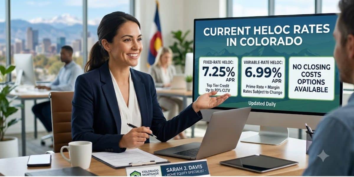Current HELOC Rates in Colorado