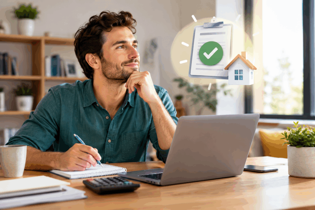 What Are Your Chances for Self-Employed Approval?  - create image, asthetic, real life, 3d, no text in it